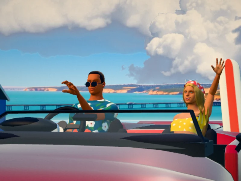 A screen from 365 Coast Run